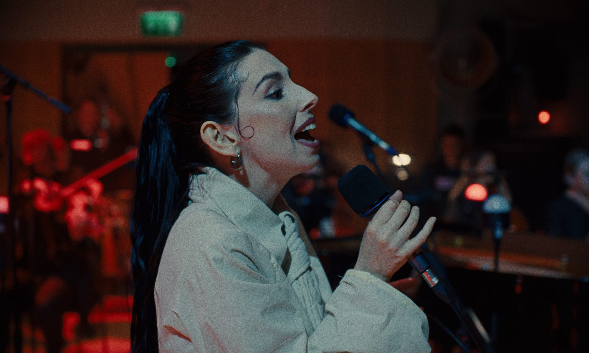 Performer on stage at the National Concert Hall