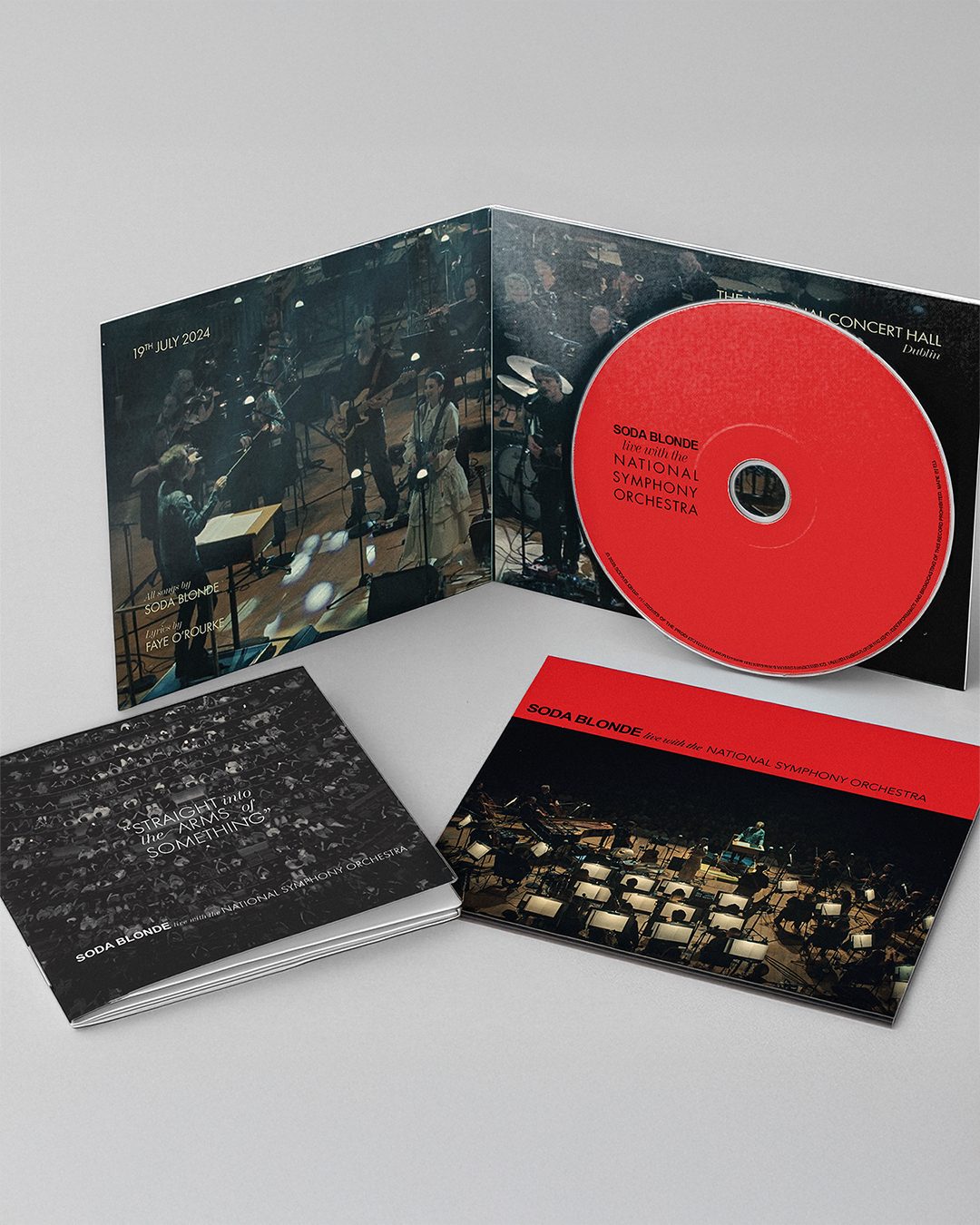 CD packaging mock-up